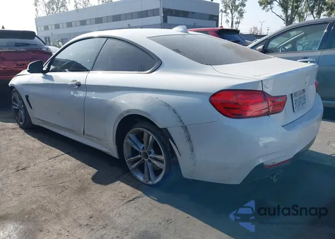 2017 BMW 430I z USA, uszkodzony, nr VIN WBA4R7C51HK895860